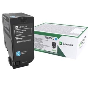 LEXMARK CS727/CS728/CX728 TONER CYAN 10K (75B20C0) (LEX75B20C0)
