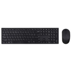 Dell Mouse and keyboard set KM5221W US-Int RTL Black (580-AJRC) (DEL580-AJRC)