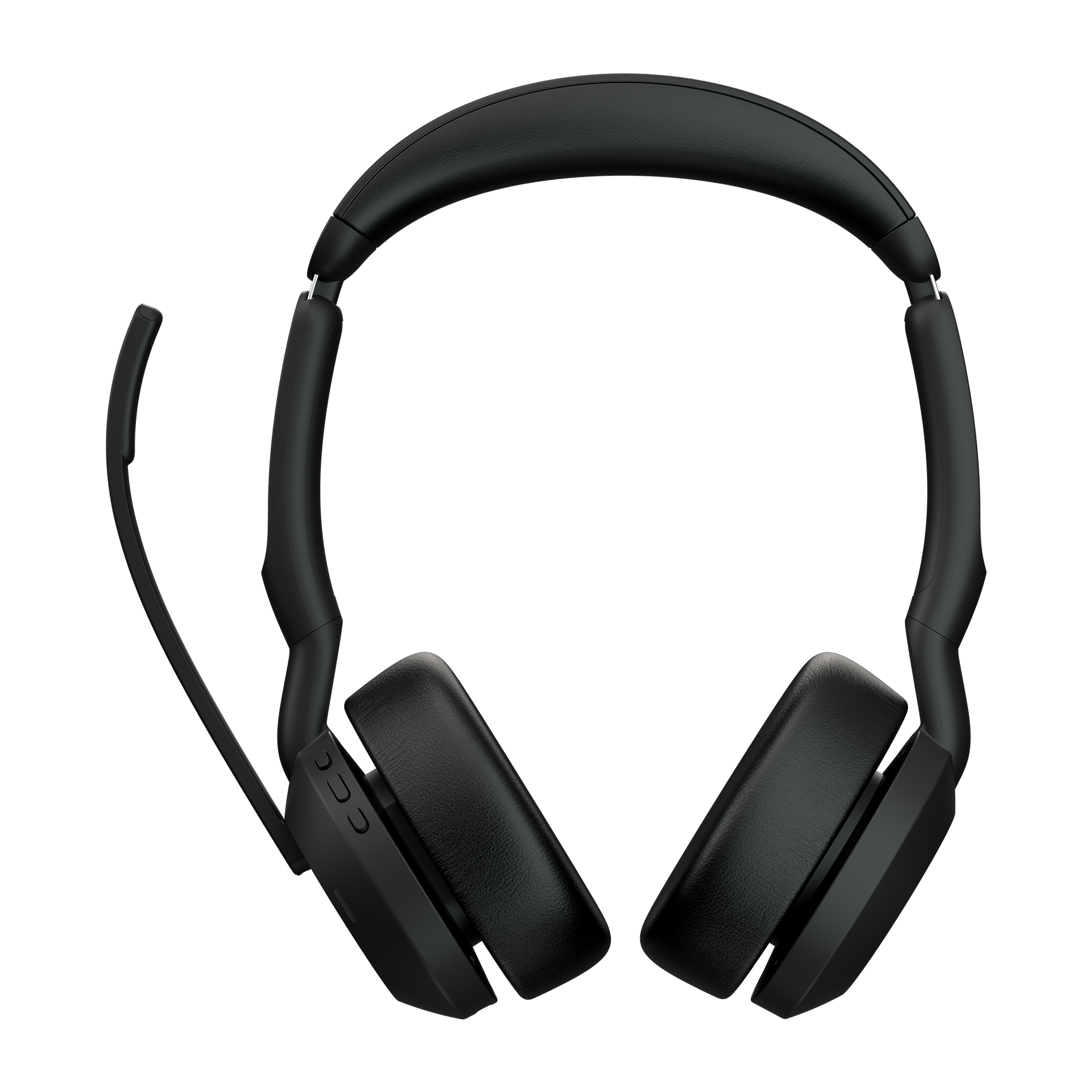 JABRA Evolve2 55 Wireless Stereo Headset MS USB-C Link 380c Black (25599-999-899) (JAB25599-999-899) - Image 2