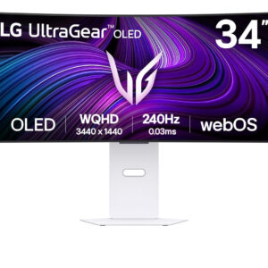LG 34GX90SA-W UltraGear OLED HDR Curved Gaming Monitor 34" (LG34GX90SA-W)