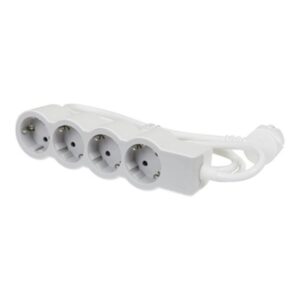 Legrand SurgeArrest 4 Outlets 5m Cable  White/Grey