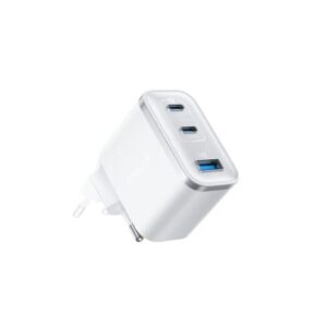 Anker Wall Charger Nano 70W, 2xUSB-C, 1xUSBA, Foldable Plug, White