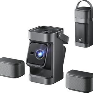 Anker Portable Projector, Nebula P1,1080P,650ANSI Lumens, 20W detachable Speakers