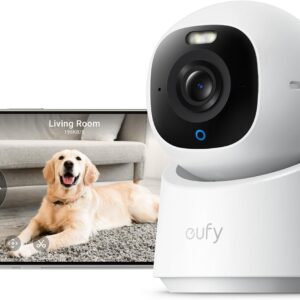 Anker Eufy Wifi Camera, E30, 4K, Pan Titl, Indoor,White