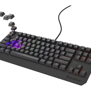 Genesis Gaming Keyboard Thor 230 Tkl US RGB Mechanical Outemu Brown Black Hot Swap (NKG-2079) (GNSNKG-2079)