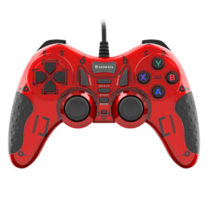 Genesis Gaming Gamepad Mangan 200 Wired for PC, Black/Red (NJG-1425) (GNSNJG-1425)