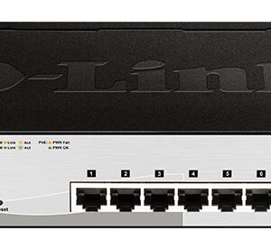 D-LINK DGS-1210-08P Desktop PoE Smart Switch