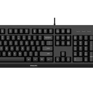 Philips Σετ Πληκτρολόγιο & Ποντίκι Αγγλικό US (SPT6207BL) (PHISPT6207BL)