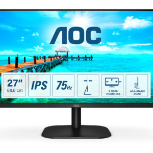 AOC 27B2DA FHD IPS Monitor 27'' with speakers (27B2DA) (AOC27B2DA)